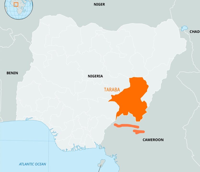 Taraba map